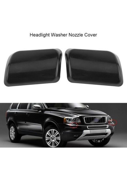 Araba Far Yıkama Memesi Kapağı Kapağı Sol Sağ Taraf XC90 2002-2006 ile Uyumlu 30698209 30698208 (Yurt Dışından) modelleri