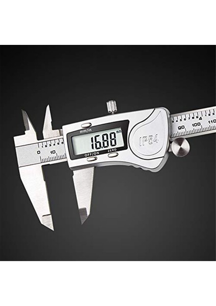 IP54 6 Inç Veya 150 mm Paslanmaz Çelik Dijital Sürmeli Kumpas, Okuma Lcd'li Elektronik Kumpas (Yurt Dışından) modelleri