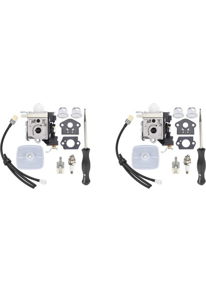 2x PB250 Karbüratör Echo PB250LN PB-250 ES250 Yaprak Üfleyici RB-K106 Hava Filtresi Karbonhidrat Ayarı Aracı Yakıt Hattı (Yurt Dışından)