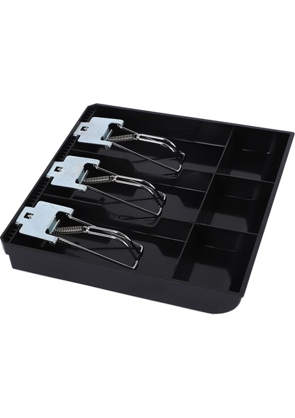 3-Izgara Para Nakit Para Kayıt Ekleme Tepsisi Değiştirme Kasiyer Çekmece Depolama Kayıt Tepsisi Kutusu Sınıflandır Mağaza (Yurt Dışından) fırsatları