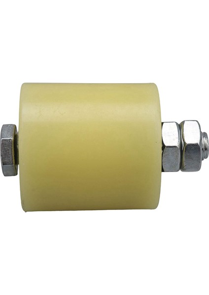 10 Adet 48X50MM Sarı Gümüş Naylon Çelik Düz Makaralı Rulman Kılavuz Tekerlek 6201 M12 Vida Elektrikli Kapı Sürgülü Kapı (Yurt Dışından)