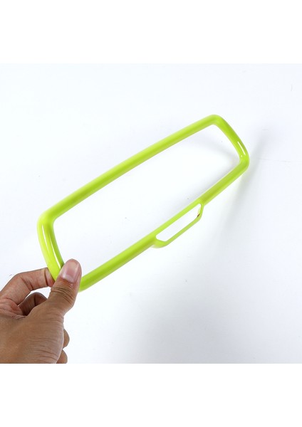 Araç Iç Dikiz Aynası Çerçeve Trim Abs Iç Aksesuarlar Şarj Cihazı Ram'i ile Uyumlu (Yeşil) (Yurt Dışından) fırsatları