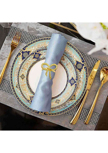 Kelebek Peçete Halkaları 12'li Set, Düğün Noel Aile Toplantısı Masa Dekorasyonu Için Altın Peçete Halkaları Tutucu. (Yurt Dışından)