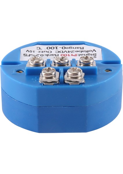 PT100 Tipi 0-10V 0-100 Derece Rtd Girişi 0-10 A Çıkış DC24V Termal Direnç Sıcaklık Verici (Yurt Dışından)