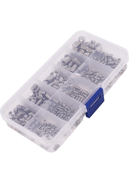 300 Adet / Set M3 -M8 Altıgen Vida Çeşitleri Kit Seti (Yurt Dışından)