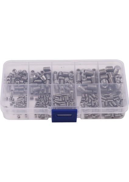 300 Adet / Set M3 -M8 Altıgen Vida Çeşitleri Kit Seti (Yurt Dışından)