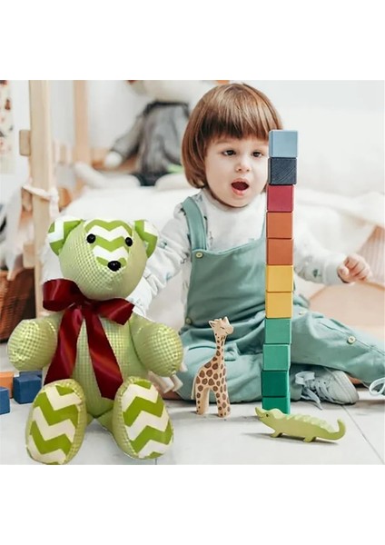 Memory Bear Şablon Cetvel Seti, 10 Parça Memory Bear Şablon Cetvel Seti 10 Inç Ayı Şablonuna Uygun (Yurt Dışından)