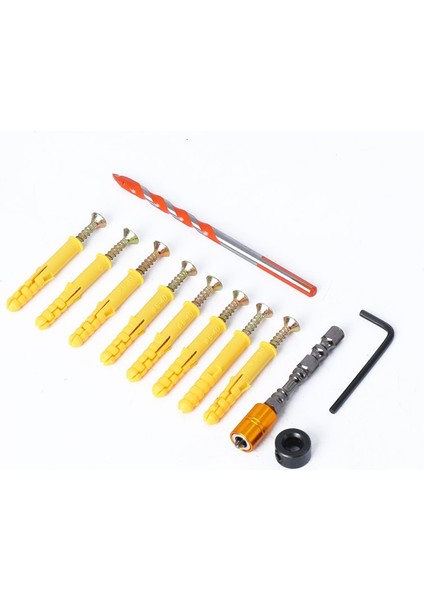Tornavida Ucu Alet Takımı Hex Shank Manyetik Matkap 6mm Duvar Testere Delme Ucu Tornavida Endüstriyel Malzemeler Vida (Yurt Dışından)