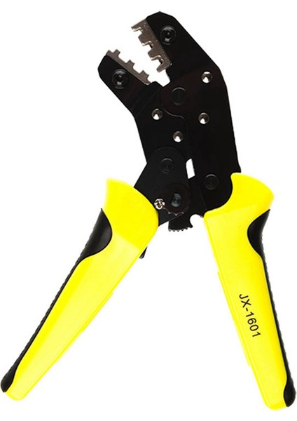 JX-1601 Çok Fonksiyonlu Cırcırlı Tel Presleme Pensesi Yaylı Tel Presleme Pensesi Yalıtımlı Terminal Pensesi (Yurt Dışından)