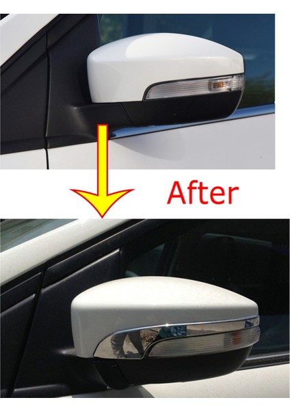 Escape Car Yan Ayna Dekorasyon Şeridi 2013-2017 Aksesuarlarıyla Uyumlu (Yurt Dışından) modelleri