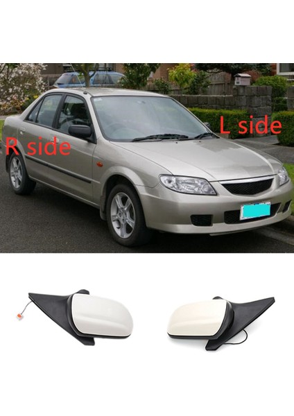 Araç Gövde Parçası Kapı Dikiz Aynası 323 Ailesi ile Uyumlu 1998-2005 Sol Taraf (Yurt Dışından) fiyatları