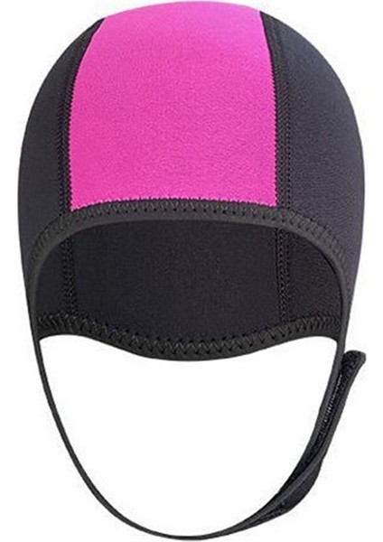Dalış Başlıkları Sörf Şnorkel Koruması Kulak Koruma Yüzme Ekipmanı Dalış Koruyucu Başlıkları, Pembe (Yurt Dışından)