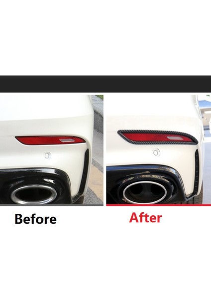 Mg 6 Mg6 2020 2021 Karbon Fiber Araba Arka Sis Lambası Lambası Dekoratif Krom Çerçeve Trim Dekoratif Aksesuarları (Yurt Dışından) fiyatları