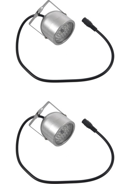 2x 48 LED Ir Kızılötesi Gece Görüş Güvenlik Kamerası Cctv Kamera DC12V Gümüş (Yurt Dışından)