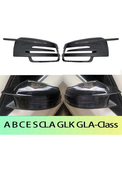 Dikiz Yan Ayna Kapağı Kapakları W176 W246 W212 W204 C117 X156 X204 W221 C218 Ces Karbon Fiber ile Uyumlu (Yurt Dışından) fiyatları