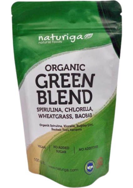 Organik Yeşil Karışımı Green Blend 100 gr