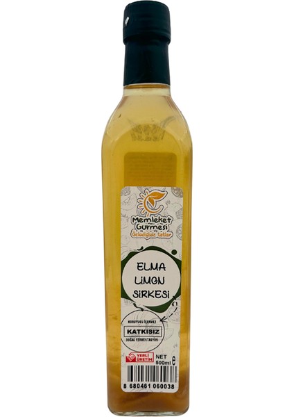 Vafi Sirke Serisi Elma Limon Sirkesi 500 ml