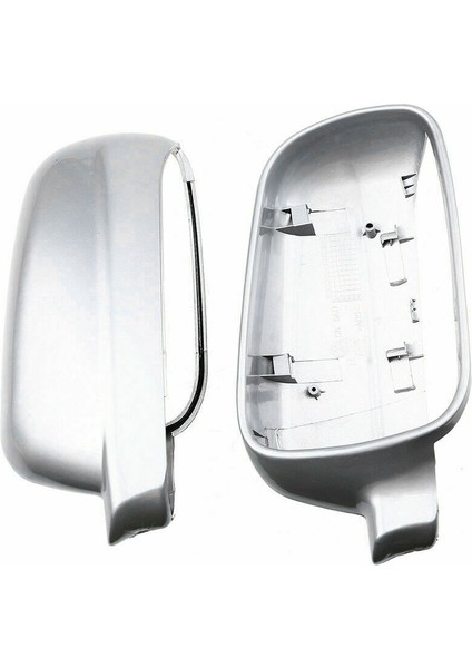 Çift Dikiz Aynası Kapağı Plastik Gümüş Hava Koşullarına Dayanıklı -Golf Mk4 1999-2005 3B0857537B ile Uyumlu (Yurt Dışından) indirimleri
