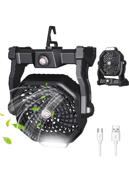 Taşınabilir Fan,şarj Edilebilir Fan Pille Çalışan Fan,sessiz ve Ayarlanabilir Kafa Fanı,çeşitli Faaliyetler Için Küçük USB (Yurt Dışından)