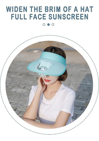 Yaz Fan Soğutma Beyzbol Şapkası Unisex Golf Şapka Boş Üst Fan Kapağı Nefes Güneşlenen Fan Şapka Güneş Koruyucu Kap, Siyah (Yurt Dışından) modelleri