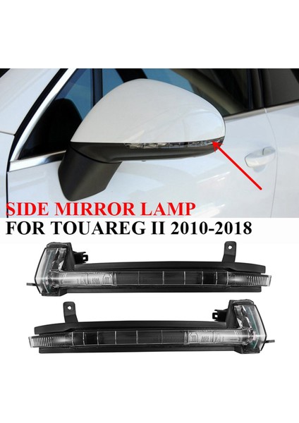 Araba Yan Ayna Göstergesi LED Dönüş Sinyali Işık Flaşör Iı 2010-2018 ile Uyumlu 7P6949101 7P6949102 Sol (Yurt Dışından) fiyatları