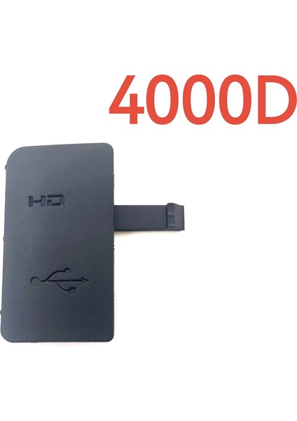 4000D Dijital Kamera ile Uyumlu USB Kauçuk Kapı Alt Kapağı (Yurt Dışından) fırsatları