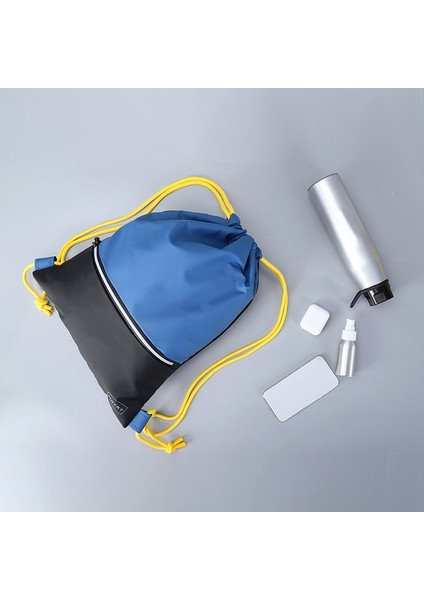 Tınyat Ipli Cep Çanta Spor Su Geçirmez Sırt Çantası Siyah Spor Sırt Çantası Kadın Erkek Sarı (Yurt Dışından) fırsatları