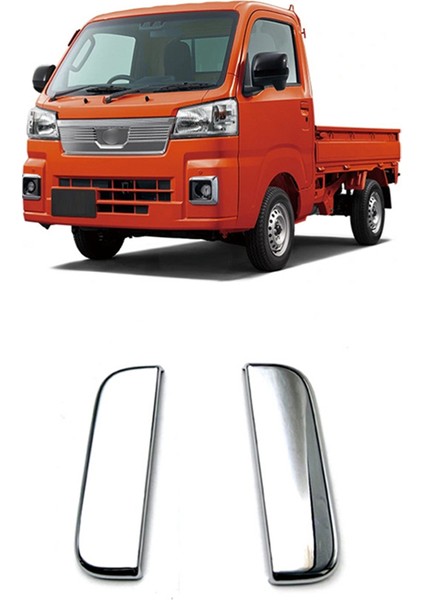 Truck 2022+ ile Uyumlu Araba Dış Yan Kapı Kolu Çerçeve Kapak Trim Krom (Yurt Dışından)