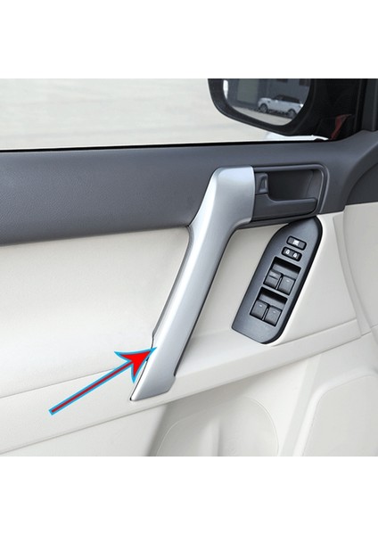 4 Adet/takım Kapı Iç Kolu Ayar Kapağı Land Cruiser Prado 150 2010-2018 Aksesuarları ile Uyumlu (Yurt Dışından)