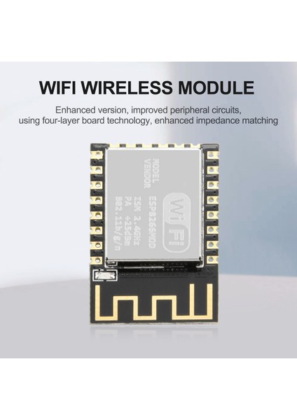 10 Adet/grup ESP8266 ESP-12F Uzaktan Seri Port Wıfı Kablosuz Modül Ağ Geliştirme Kurulu (Yurt Dışından)
