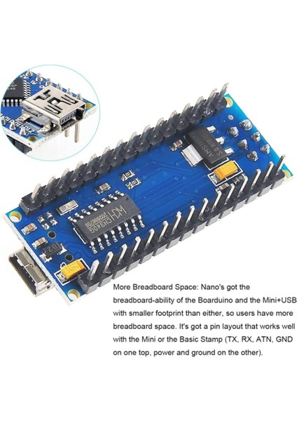 5 Parça ATMEGA328P 5V 16M Denetleyici Devre Kartı Modülü USB Kablosu ile Uyumlu, Arduinoıde ile Uyumlu (Yurt Dışından) indirimleri