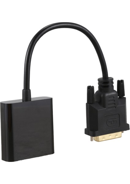 8x DVI - VGA Adaptör Kablosu 1080P Dvı-D - VGA Kablosu 24+1 25 Pin DVI Erkek - 15 Pin VGA Dişi Video Dönüştürücü (Yurt Dışından)
