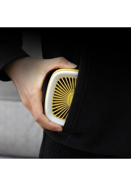 USB Masa Fanı, Ev Ofis Araba Dış Mekan Seyahati Için Yumuşak Gece Lambası Fanı ile 3 Hızlı Kişisel Küçük Masaüstü Masa Sessiz (Mavi) (Yurt Dışından) fiyatları