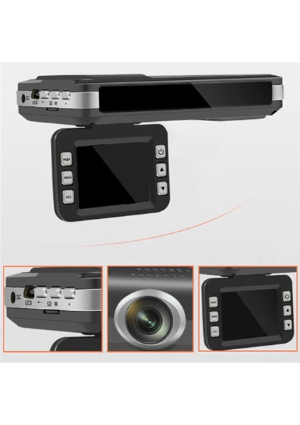 9 V-24 V 2 In 1 Araba Radar Dvr Anti Radar Dedektörü 12 Dil Sürüş Kaydedici Video Kamera Akış Algılama Araç Kamerası (Yurt Dışından)