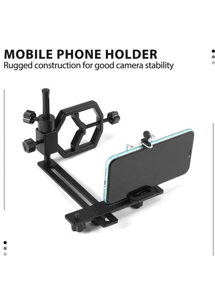 Çok Işlevli Teleskopik Evrensel Dijital Kamera Cep Telefonu Braketi Destek Tutucu Montaj Spotting Kapsamları Teleskop Adaptörü (Yurt Dışından) modelleri