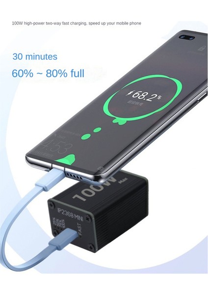 Çift Yönlü Hızlı Şarj Modülü Yükseltme 100W Yüksek Güçlü Tam Protokol Hızlı Şarj Modülü Şarj Bankası Ana Kartı (Yurt Dışından)