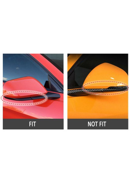 Araba Sağ Yan Ayna Kapağı Reflektör Muhafazası Kanat Yan Ayna Kapağı Abd Versiyonu 2015-2020 ile Uyumlu (Yurt Dışından) modelleri