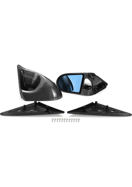 Manuel Ayarlanabilir Kaşık Tarzı 2x Araba Yan Kapı Aynası Dikiz Aynası Düzeneği Eg 2dr 1992-1995 A ile Uyumlu (Yurt Dışından) indirimleri