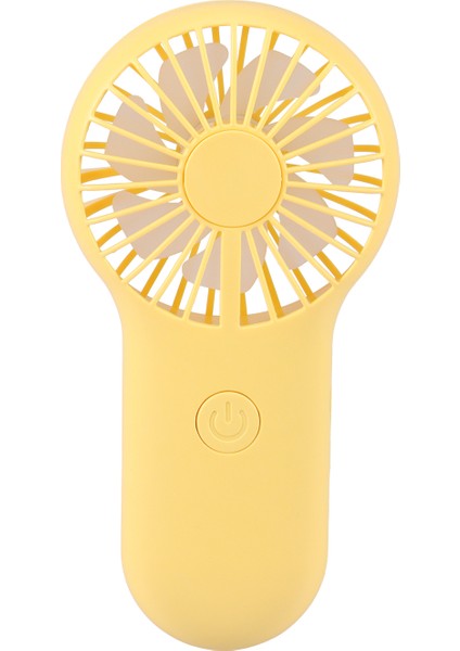 Mini Fanlar Taşınabilir Hava Soğutucu Elektrikli El Şarjlı Sevimli Küçük Soğutma Öğrenci Ev Sarı (Yurt Dışından) fırsatları