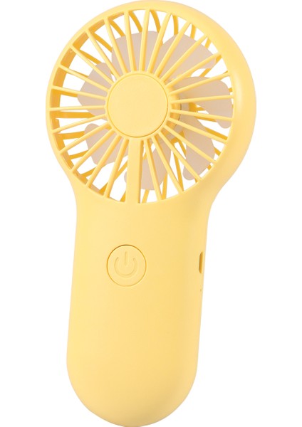 Mini Fanlar Taşınabilir Hava Soğutucu Elektrikli El Şarjlı Sevimli Küçük Soğutma Öğrenci Ev Sarı (Yurt Dışından) indirimleri