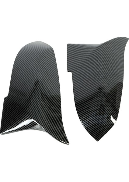 Araba Bullhorn Ayna Kapağı ile Uyumlu 1 2 3 4 X1 I3 Serisi F30 F20 E84 Karbon Fiber Desen Dış Ayna Kapağı (Yurt Dışından) modelleri