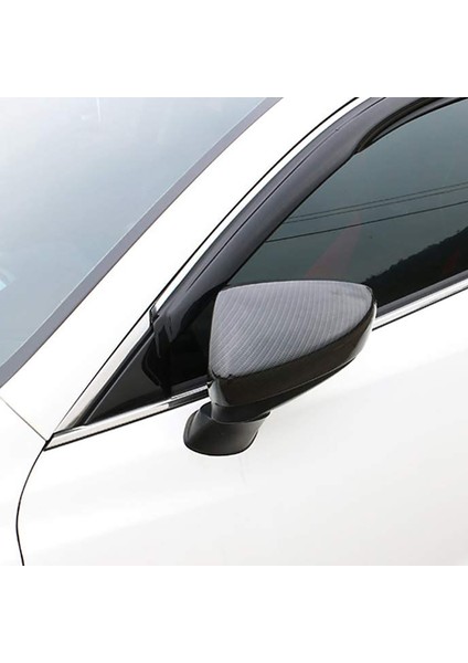 Uyumlu 6 Atenza 2014 2015 2016 Karbon Fiber Stil Yan Kapı Kanat Dikiz Aynası Kapağı Trim Çıkartmalar Araba Aksesuarları (Yurt Dışından) modelleri