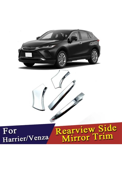 Rhd Araba Yan Dikiz Aynası Krom Şerit Trim 2020 2021 ile Uyumlu (Yurt Dışından) fırsatları