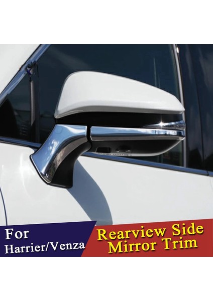 Rhd Araba Yan Dikiz Aynası Krom Şerit Trim 2020 2021 ile Uyumlu (Yurt Dışından) indirimleri