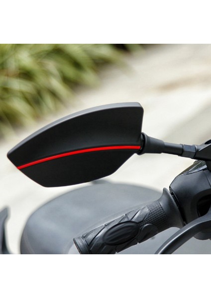 Motosiklet Dikiz Modifiye Parlama Önleyici Yansıtıcı Geniş Alan Görünümü, N1S Mqi2 Ms U1 U + G0 F0 F2 Ayna C ile Uyumlu (Yurt Dışından) fırsatları