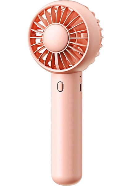 Mini Taşınabilir Fan, Çift Motorlu Güçlü El Sevimli Tasarım 3 Hız Kişisel Küçük Masa USB Şarj Edilebilir Fan (Yurt Dışından)