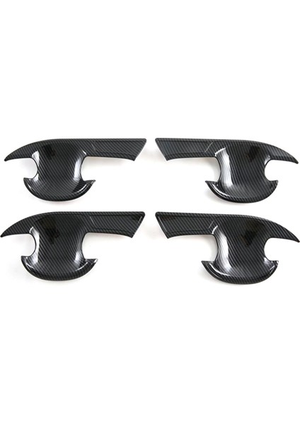 Karbon Fiber Araba Kapı Kolu Kase Kapağı Trim Çerçeve Kapı Kolu Çıkartmalar ile Uyumlu Avanza Premio Veloz 2022+ (Yurt Dışından) fırsatları