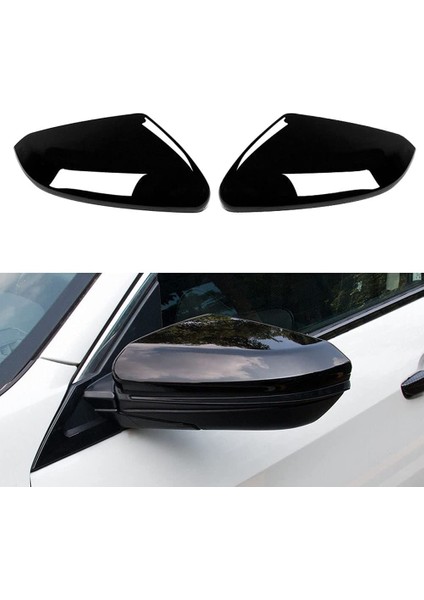 Dikiz Aynası Kapağı 10TH Gen 2016-2021 ile Uyumlu Yan Kapı Ayna Kapağı Trim Araç Dış Aksesuarları, Siyah (Yurt Dışından) fiyatları