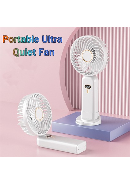 El Fanı, Kordonlu Taşınabilir Fan, 5 Hız Seviyesi Seyahat Dış Mekan Beyaz Için Kişisel Katlanabilir Masa (Yurt Dışından) modelleri