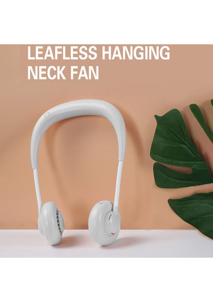Taşınabilir Fan Asılı Boyun USB Şarj Edilebilir Halter Mutfak Spor Dış Mekan Için Spor Hava Soğutucu, Beyaz (Yurt Dışından) fırsatları